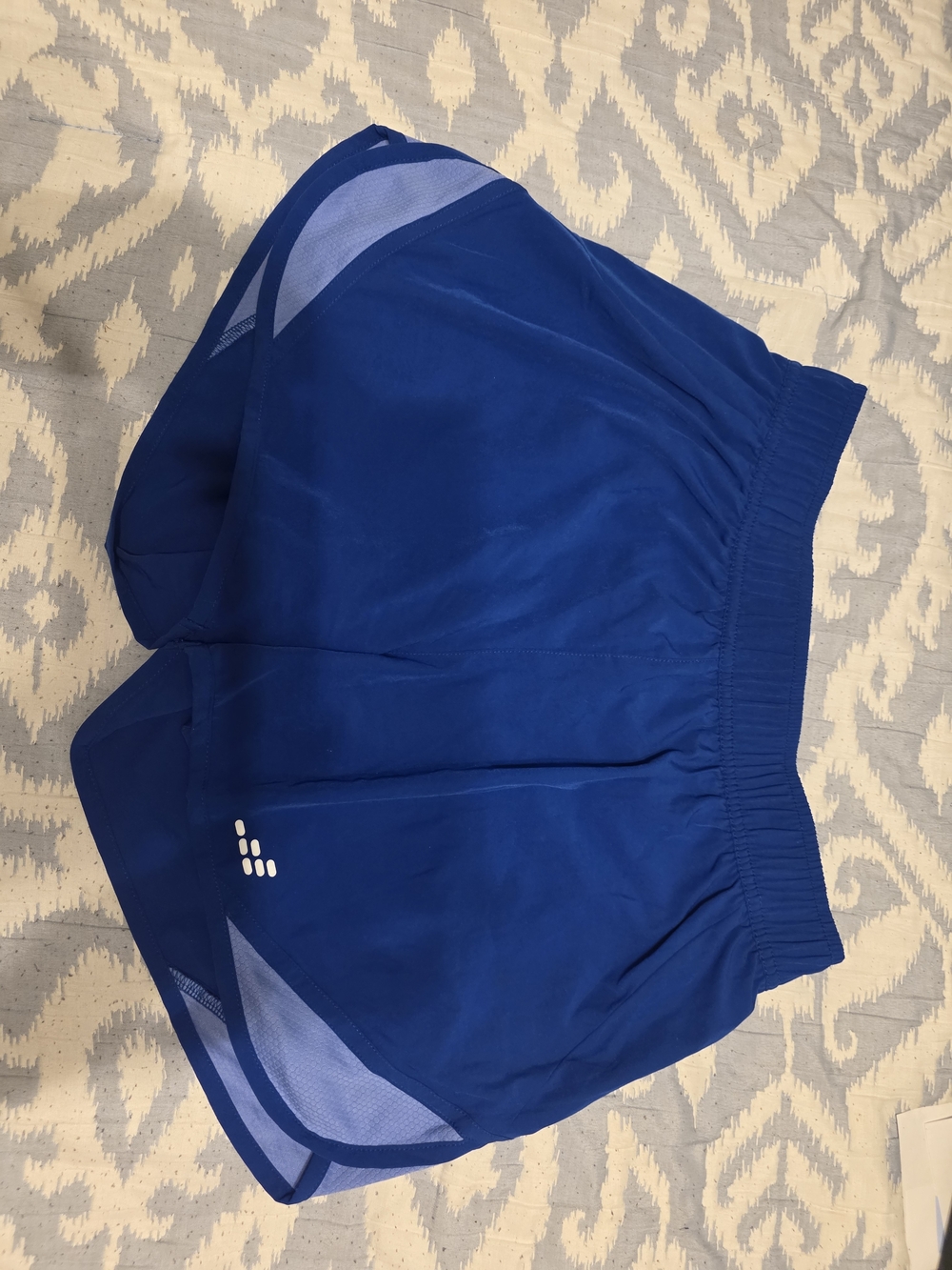 bcg Royal Blue Running Shorts with Reflective Logo